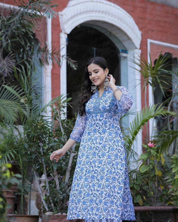 White Dream Pure Cotton Kurta Only