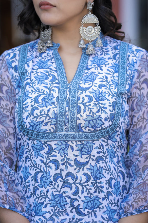 White Dream Pure Cotton Kurta Only
