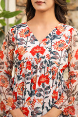 NATURE BEAUTY FLORAL TOP