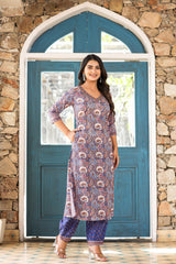 Paisley Handblock Suit Set