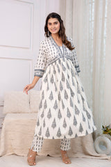 Chaandni A-line Suit Set