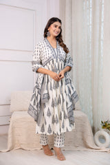Chaandni A-line Suit Set
