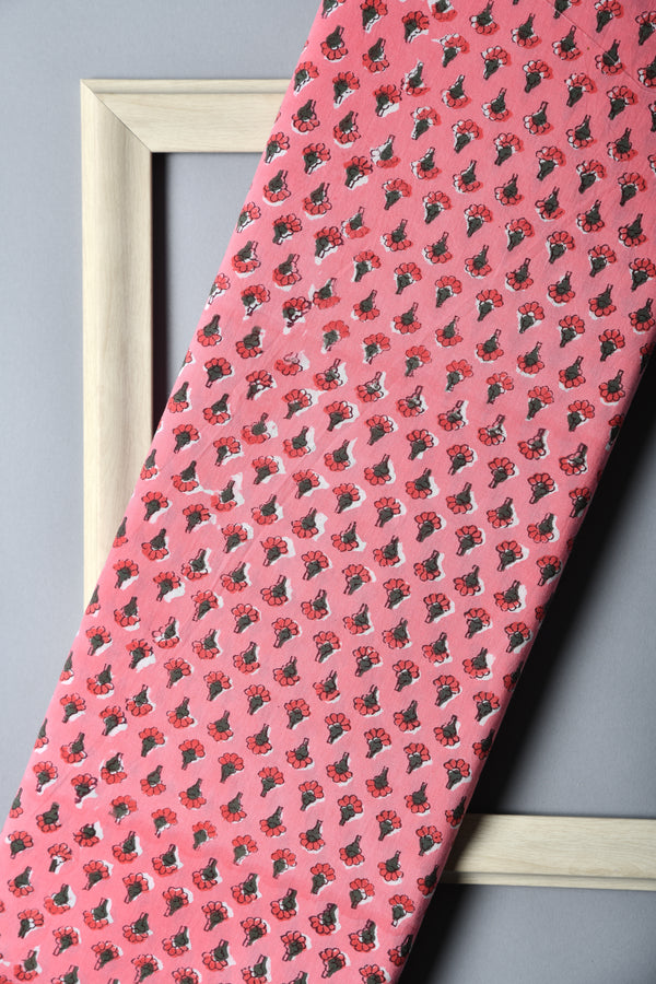 PREMIUM HANDBLOCK PRINT COTTON FABRIC (WIDTH 42 INCHES)