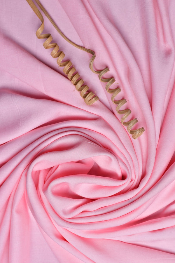 Lavender Light Pink Silk Fabric