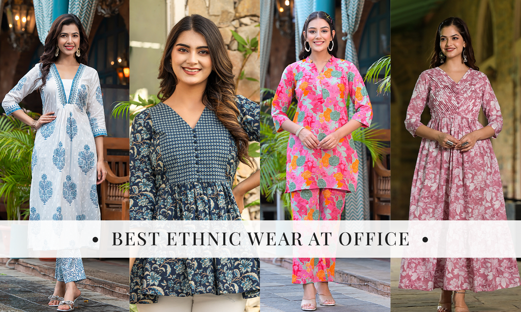 Ethnic wear day in office discount