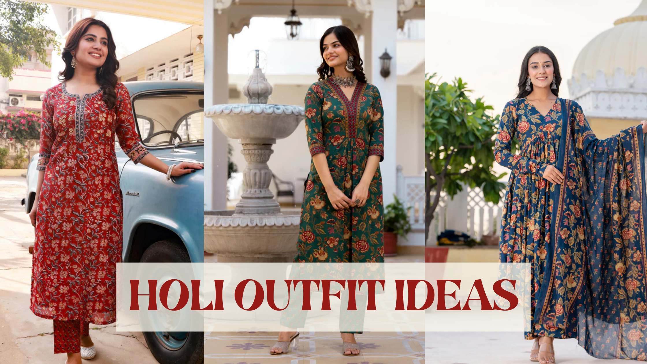 Stylish Holi Outfit Ideas For Women In 2025
