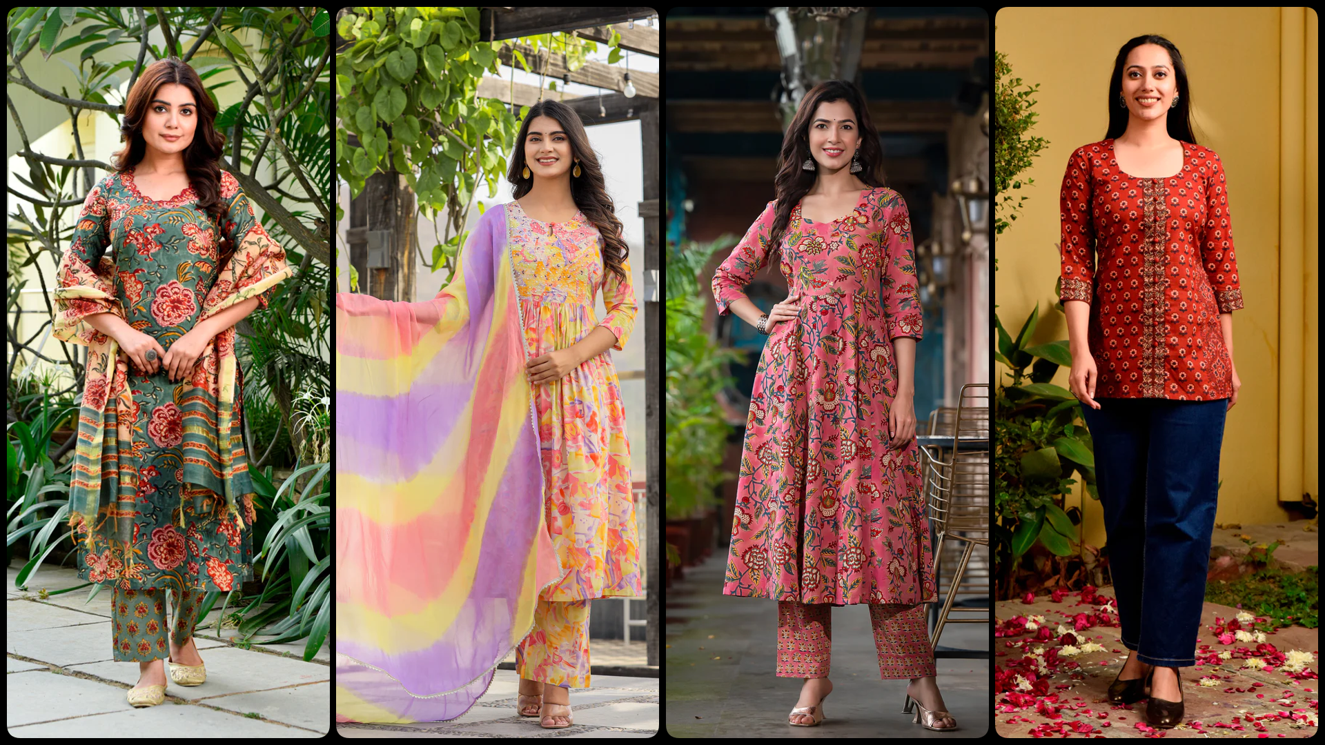 Best Front Kurti Neck Design for Women 2024 – Jaipuri Adaah