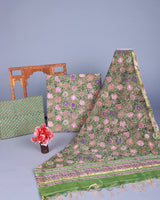 Naadia Block Printed Cotton Unstitched Suit set