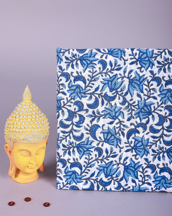 WHITE DREAM COTTON FABRIC (WIDTH 42 INCHES)