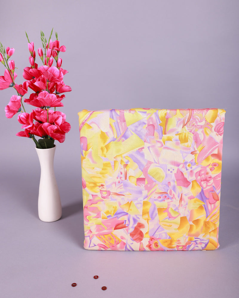 MULTICOLOR FABRIC (WIDTH 42 INCHES)