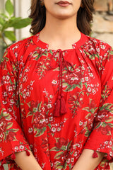 FLORAL DELIGHTS SHORT KURTA