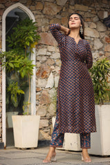 Eila Chanderi Lining Kurta Only