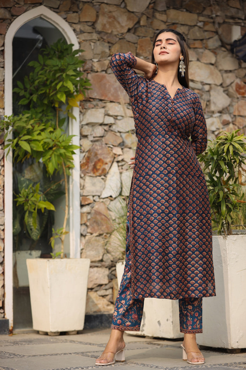 Eila Chanderi Lining Kurta Only