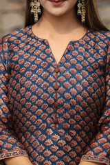 Eila Chanderi Lining Kurta Only
