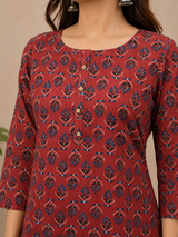 Varnika Regal Motif Premium Cotton Co-Ord Set