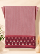 Noor Maroon Grace Cotton Dupatta