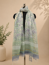 Inaaya Soft Meadow Kota Doria Dupatta