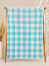 Gulnaar Elegance Teal Blue Cotton Dupatta