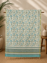 Mint Meadow Elegance Chanderi Dupatta