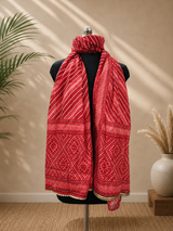 Ruby Leheriya Grace Cotton Dupatta