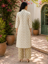 Yashnira Aura Classic Cotton Kurta Pant Set