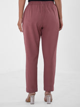 Rose Taupe Cotton Pants