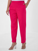 Hot Pink 4-Way Stretchable Pants