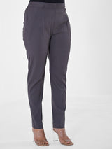 Dark Grey 4-Way Stretchable Pants