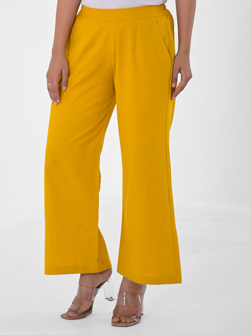 Mustard Palazzo pant