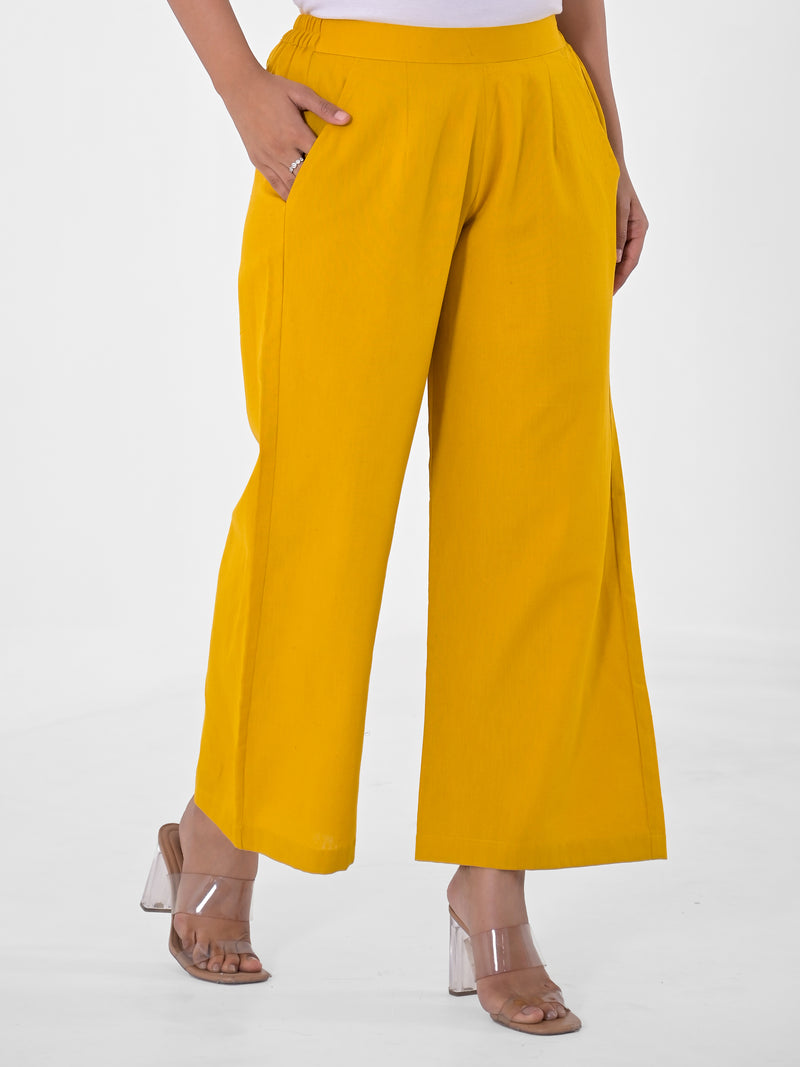 Mustard Palazzo pant