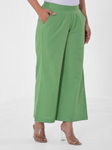 Pea Green Palazzo pant