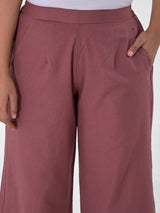 Rose Taupe Palazzo pant