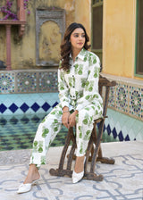 Amor Green Printed Co-Ord Set