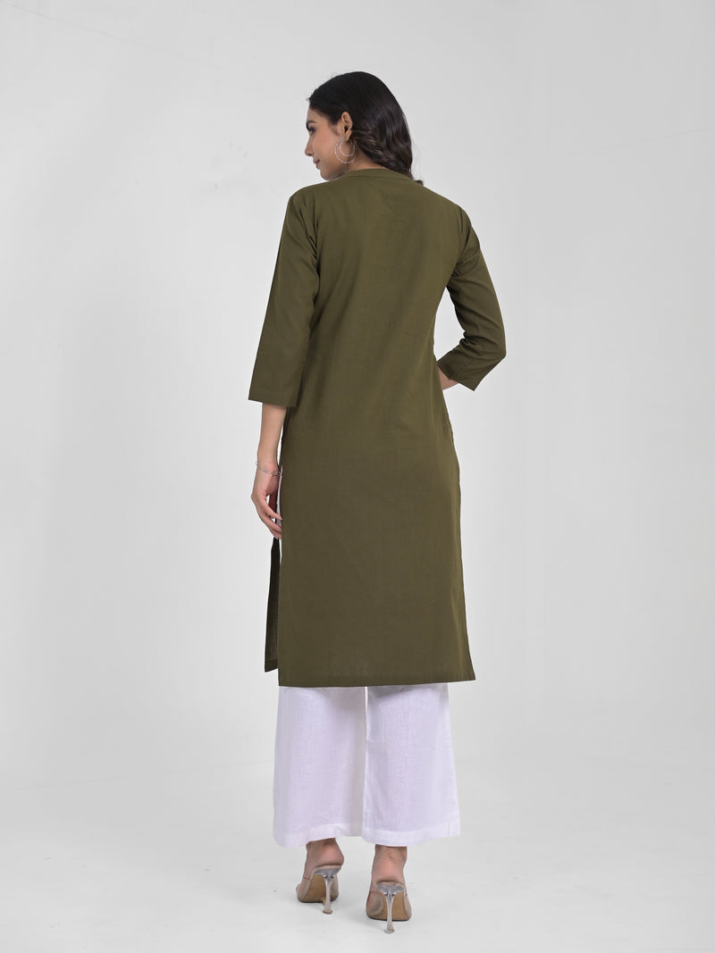 Seawood Airey Linen Long Kurta