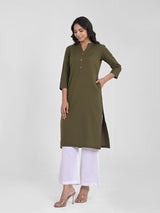 Seawood Airey Linen Long Kurta