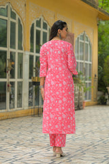 Rang-e-Gulaab Cotton Kurta Pant