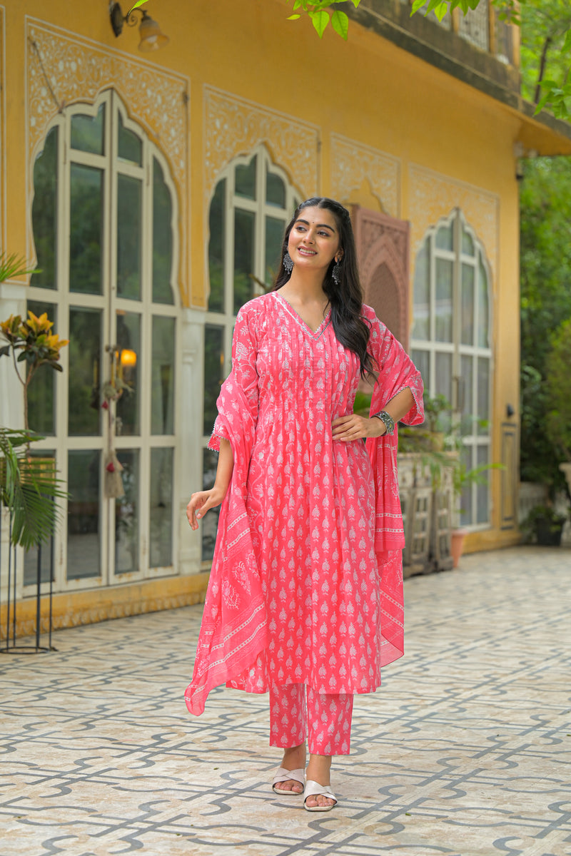 Rang-e-Gulaab Cotton Suit Set