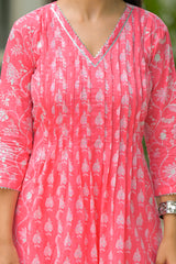 Rang-e-Gulaab Cotton Kurta Pant