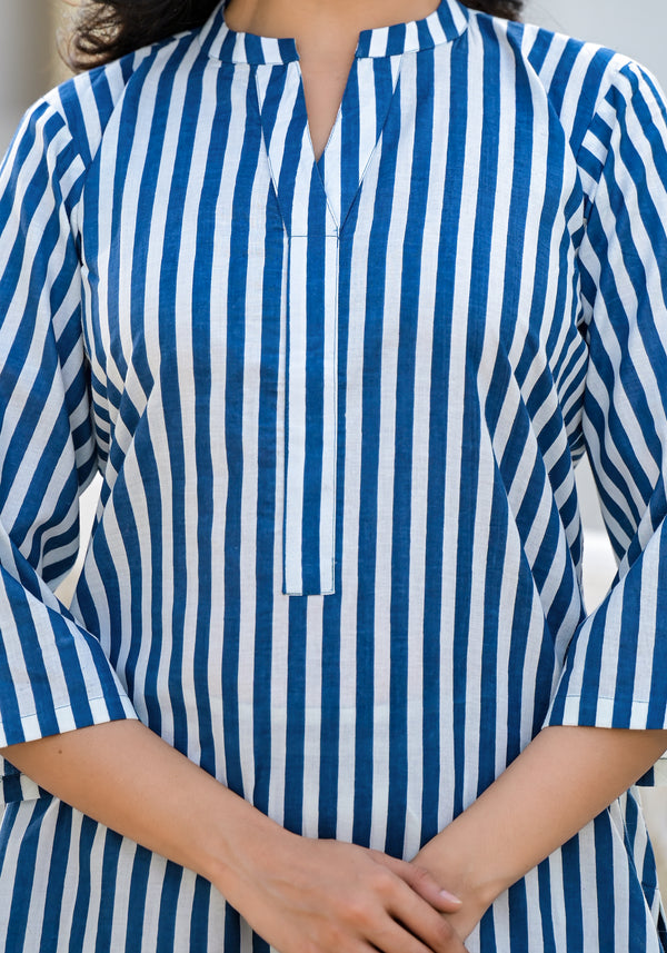 Classic Navy Stripes Cord Set