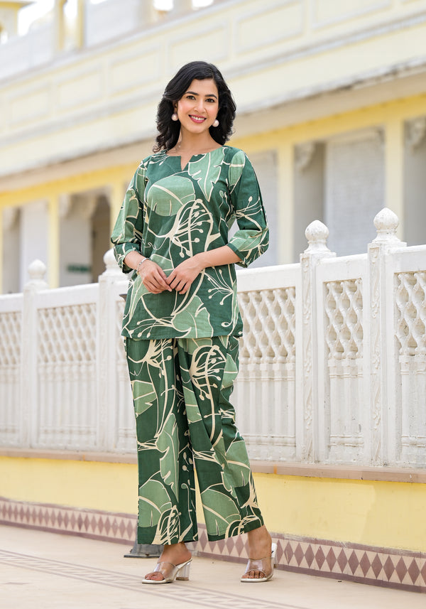 Leafy Haven Cord Set