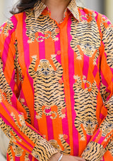 Sunset Leopard Print Cord set