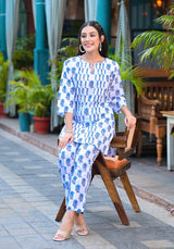 JHALAK WHITE COORD SET
