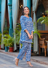 HAIRAT BLUE COORD SET