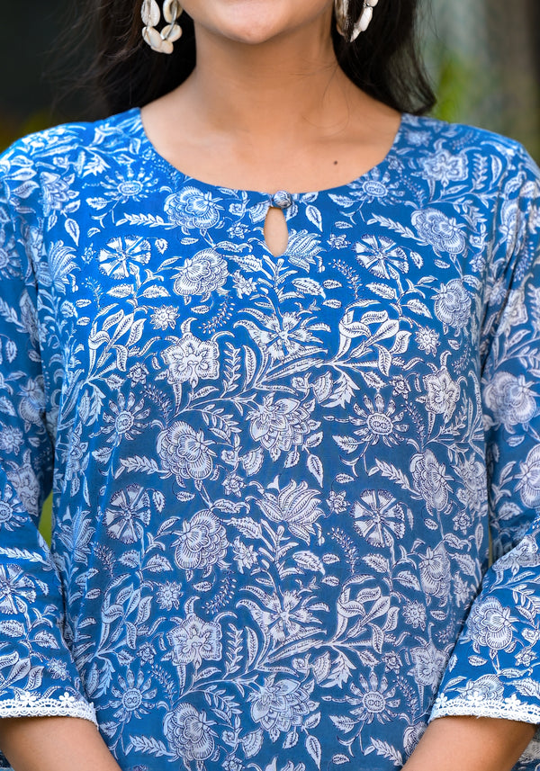 HAIRAT BLUE COORD SET