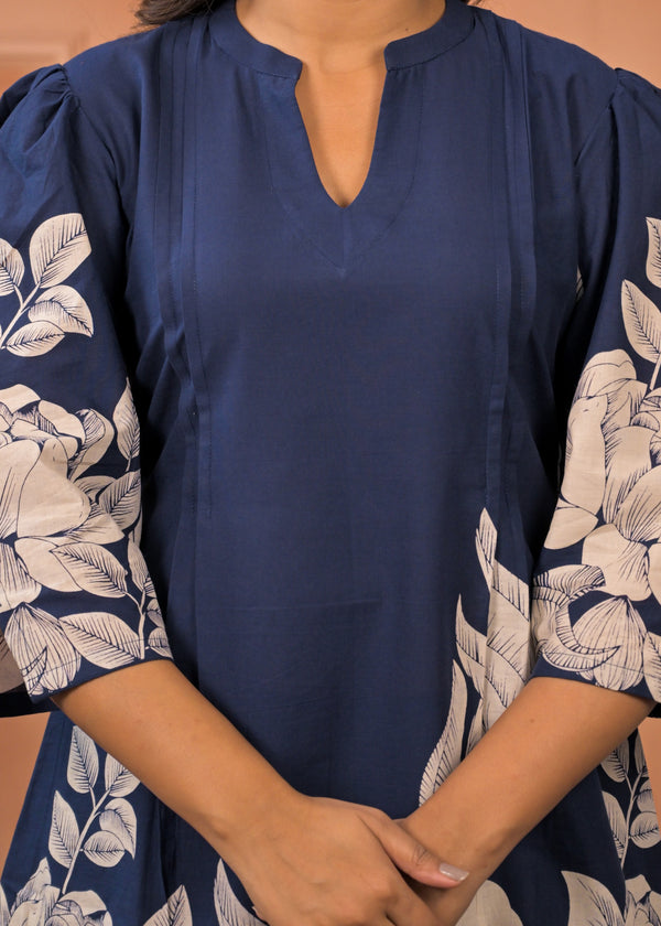 Bold in Botanics Indigo Co-ord Set.