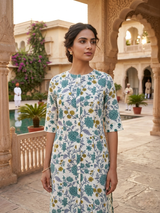 Meadow Mist Floral Soft Elegance Cotton Co-Ord Set