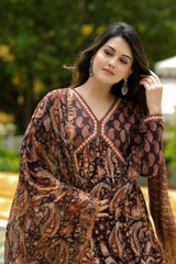 Paisley Kaliya Block Print Suit Set
