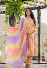 MULTICOLOR MARVEL SUIT SET