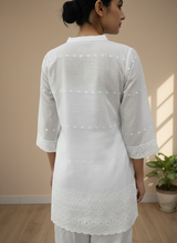 Aurelia Pearl Embroidered Co-Ord Set