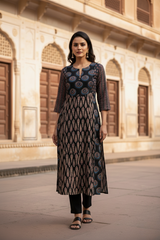 Noor-e-Shyam Royal Printed Cotton Kurti